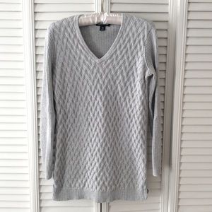 Lands End | Mixed Stitch Tunic Sweater